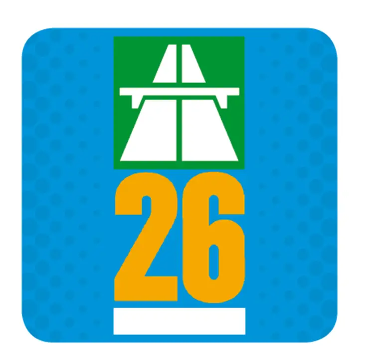 Schweizer Autobahn-Vignette 2026